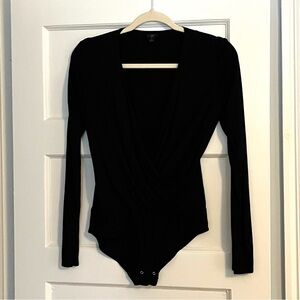 J. Crew Black Bodysuit